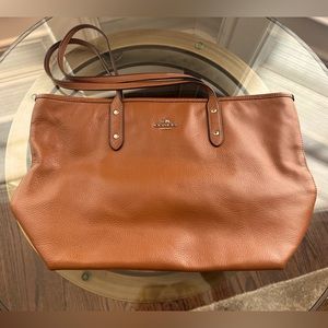 Coach Brown Tote Bag